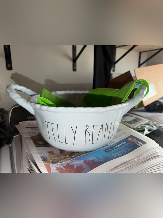 Rae Dunn Other - Rae Dunn Jelly Beans Ceramic basket